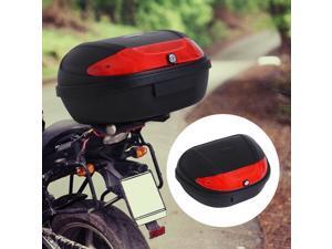 Motorcycle Tail box 52L Top Case Motorbike Trunk Helmet Carrier w/ Keys Motorcycle Tail box 52L Top Case Motorbike Trunk Helmet Carrier w/ Keys