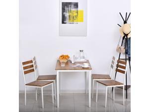 5-Piece Modern Wooden Dining set for Home Kitchen White 5-Piece Modern Wooden Dining set for Home Kitchen White