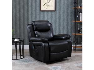 Deluxe Electronic Heated Massage Sofa Recliner Padded Lounge Armchair Deluxe Electronic Heated Massage Sofa Recliner Padded Lounge Armchair