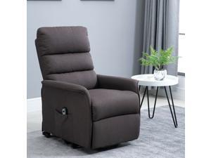Electric Power Lift Chair and Recliner in Linen Fabric Living Room Bedroom Electric Power Lift Chair and Recliner in Linen Fabric Living Room Bedroom