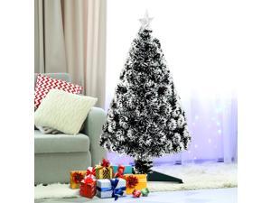 3ft Pre-Lit LED Optical Fiber Christmas Tree Artificial Seasonal Decor 3ft Pre-Lit LED Optical Fiber Christmas Tree Artificial Seasonal Decor