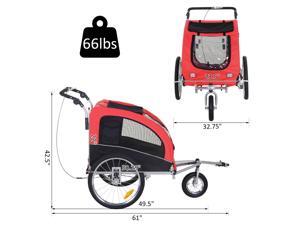 CYBER MONDAY SALE Pet Trailer Dog Cat Bike Bicycle Trailer Carrier Supplies CYBER MONDAY SALE Pet Trailer Dog Cat Bike Bicycle Trailer Carrier Supplies