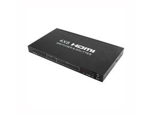 HDMI 4x8 Switch Splitter 4 In 8 Out 4Kx2K 1080P with Remote 4K HDMI 4x8 Switch Splitter 4 In 8 Out 4Kx2K 1080P with Remote 4K