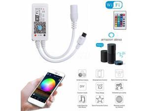 Smart WiFi Controller for WRGB LED Strip Light Music Controller for IR RF Remote Smart WiFi Controller for WRGB LED Strip Light Music Controller for IR RF Remote