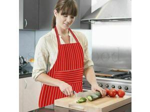 Catering Chef Cooks Butchers BBQ Apron Striped Cooking Baking Bib Men Women Catering Chef Cooks Butchers BBQ Apron Striped Cooking Baking Bib Men Women