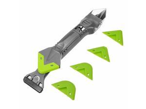 5 in 1 Caulking Silicone Green Sealant Scr Tool Kit Cement Residual Removal 5 in 1 Caulking Silicone Green Sealant Scr Tool Kit Cement Residual Removal