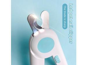 Pet Nail Clipper and Trimmer with Rechargeable LED Light for Dogs Cats Pet Nail Clipper and Trimmer with Rechargeable LED Light for Dogs Cats