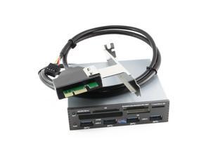 US 3.5 Inch Internal PCI-E PCI Express USB 3.0 HUB Card Reader SD SDHC XD M2 CF US 3.5 Inch Internal PCI-E PCI Express USB 3.0 HUB Card Reader SD SDHC XD M2 CF