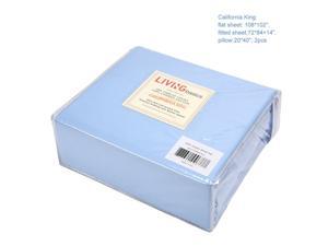 ® 100% COTTON Comfort 4 Piece Deep Pocket Bed Sheet Set, CK Size ® 100% COTTON Comfort 4 Piece Deep Pocket Bed Sheet Set, CK Size