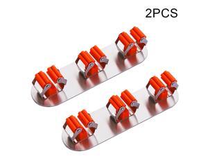 Wall Mounted Rack Kitchen Storage Mop Organizer Holder Brush Broom Hanger Set Wall Mounted Rack Kitchen Storage Mop Organizer Holder Brush Broom Hanger Set