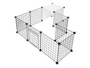 14-Panels Pet Playpen Small Animals Dog Cage Fence 14-Panels Pet Playpen Small Animals Dog Cage Fence