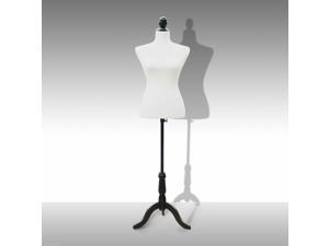 Female Mannequin Tailor Dress Form Torso Dressmaker Display w/ Tripod Stand S Female Mannequin Tailor Dress Form Torso Dressmaker Display w/ Tripod Stand S
