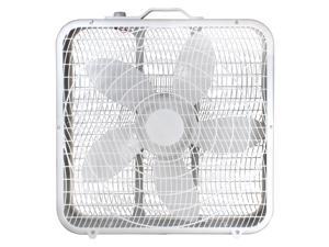 Comfort Zone CZ200A 20" 3-Speed Box Fan for Full-Force Air Circulation with Air Conditioner Comfort Zone CZ200A 20" 3-Speed Box Fan for Full-Force Air Circulation with Air Conditioner