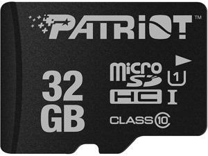 Patriot LX Series 32GB High Speed Micro SDHC Class 10 UHS-I Transfer Speeds For Action Cameras, Phones, Tablets, and PCs