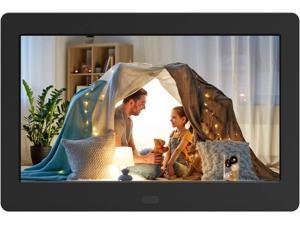 9 Inch IPS Digital Picture Frames Full Angle1024x768 High Resolution LCD Screen,Electronic Photo Frame Support Video and Pictures Player,Calendar Function and Remote Control 