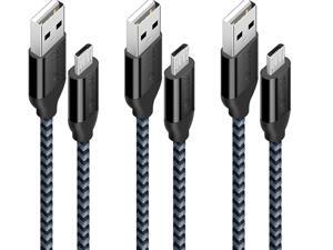 USB Cable, 3 Pack USB 2.0 A-Male to Micro B Cable - 3.3 Feet, Micro USB Cable For Android/Windows/MP3/Camera 1M 2.1A Fast Charging USB Data Cable Microusb Wire Mini USB Mobile Phone Cables, Android USB Cable, 3 Pack USB 2.0 A-Male to Micro B Cable - 3.3 Feet, Micro USB Cable For Android/Windows/MP3/Camera 1M 2.1A Fast Charging USB Data Cable Microusb Wire Mini USB Mobile Phone Cables, Android