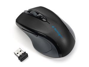 Wireless Mouse , Kensington Pro Fit Mid-Size Right-handed Wireless Mouse with Nano Receiver , High-definition optical 1750 DPI, Ergonomic right-handed design, 2.4 GHz wireless for long rang - Black Wireless Mouse , Kensington Pro Fit Mid-Size Right-handed Wireless Mouse with Nano Receiver , High-definition optical 1750 DPI, Ergonomic right-handed design, 2.4 GHz wireless for long rang - Black