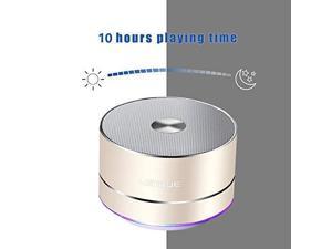 Portable Wireless Bluetooth Speaker with Built-in-Mic,Handsfree Call,AUX Line,TF Card,HD Sound and Bass for iPhone Ipad Android Smartphone and More,Speakers
