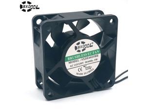 SXDOOL SXDE6025HB Cooling fan 110V 115V 220V 230V 6025 60mm 60*60*25mm 5W 5500RPM 25.2CFM powerful cooler small size