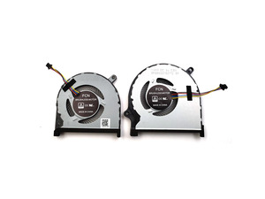 New For Dell Inspiron 7590 7591 Series Laptop CPU & GPU Fan 0MPHWF 0861FC One Pair