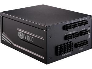Cooler Master V1000 Platinum 1000W Full-Modular, 80 PLUS Platinum, Japanese Capacitors, Single\/Multi Rail Switch, 10 Year Warranty Power Supply Cooler Master V1000 Platinum 1000W Full-Modular, 80 PLUS Platinum, Japanese Capacitors, Single\/Multi Rail Switch, 10 Year Warranty Power Supply