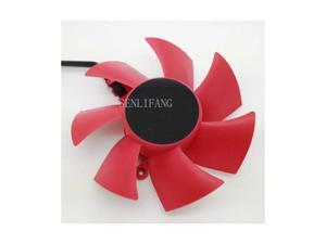 XFX HD 5850 5870 NTK FD8025U12S 0.48A four-wire graphics card fan XFX HD 5850 5870 NTK FD8025U12S 0.48A four-wire graphics card fan