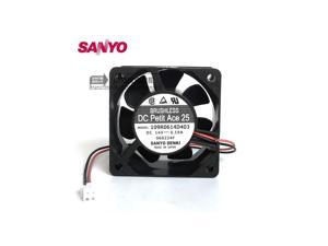 SANYO 109R0614D403 6025 14v 0.19A double ball bearing cooling fan