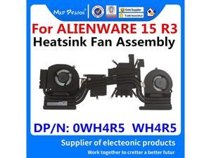 new original Laptop CPU\/Graphics Cooling Heatsink Fan Assembly For Dell Alienware 15 R3 AW15 R3 GTX1060M GTX1070M 0WH4R5 WH4R5 new original Laptop CPU\/Graphics Cooling Heatsink Fan Assembly For Dell Alienware 15 R3 AW15 R3 GTX1060M GTX1070M 0WH4R5 WH4R5