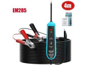 EM285 Power Probe Car Electric Circuit Tester Automotive Tools 6-24V DC Support Track and Locate Short Circuits Test for Continuity with The Assistance of its Auxiliary Ground Lead