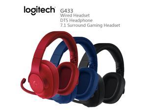 Logitech G433 7.1 Wired Gaming Headset with DTS Headphone: X 7.1 Surround for PC, PS4, PS4 PRO, Xbox One, Xbox One S, Nintendo Switch(In Hand)
