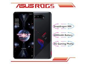 Tencent Version-Original Global Rom Vesion ASUS ROG Phone 5 5G Snapdragon 888 Game Phone RAM 8GB/12GB/16GB ROM 128GB/256GB Dual Sim (GSM Only | No CDMA) Unlocked - Black(In Hand) Tencent Version-Original Global Rom Vesion ASUS ROG Phone 5 5G Snapdragon 888 Game Phone RAM 8GB/12GB/16GB ROM 128GB/256GB Dual Sim (GSM Only | No CDMA) Unlocked - Black(In Hand)