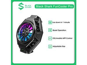 Original Black Shark FunCooler Pro Super Bluetooth Compatibility For IOS/Android Smart Adjustable Fun Cooler BR20(Black) Original Black Shark FunCooler Pro Super Bluetooth Compatibility For IOS/Android Smart Adjustable Fun Cooler BR20(Black)