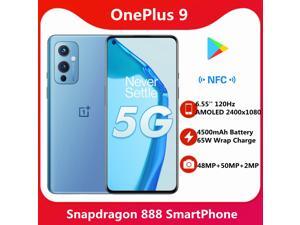 Global Rom Official Original New Oneplus 9 5G Cell Phone Snapdragon 888 6.55inch LTPO AMOLED 120Hz 8G/12G RAM 128G/256G ROM 50MP 65W Flash Charge Unlocked International Model(GSM Only Not CDMA) Global Rom Official Original New Oneplus 9 5G Cell Phone Snapdragon 888 6.55inch LTPO AMOLED 120Hz 8G/12G RAM 128G/256G ROM 50MP 65W Flash Charge Unlocked International Model(GSM Only Not CDMA)