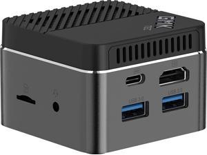 Mini Pc Windows 10,GMK NUC Box S (New Version) Intel J4125 8GB DDR4/128GB SSD,24W Mini Computer with HDMI,4K HD,2.4/5G Wi-Fi,BT 5.1,Supports Windows 11 Upgrade