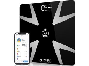 INEVIFIT Smart Body Fat Scale with Bluetooth and Free Tracking INEVIFIT APP