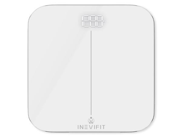 INEVIFIT Bathroom Scale, Highly Accurate Digital Body Weight Scale Up to  400lbs. Includes 5-Year Warranty 