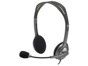 Logitech H111 Multi-Device Headset with Digital Stereo Sound and Adjustable Headband, Perfect Business Headset for Voice Calls, Skype, Webinars Logitech H111 Multi-Device Headset with Digital Stereo Sound and Adjustable Headband, Perfect Business Headset for Voice Calls, Skype, Webinars
