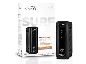 ARRIS Surfboard (16x4) DOCSIS 3.0 Cable Modem Plus AC1600 Dual Band Wi-Fi Router, 686 Mbps Max Speed, Certified for Xfinity, Spectrum, Cox & More (SBG10)