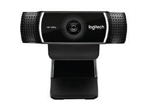 Logitech C922 Pro Stream Webcam 1080P Camera for HD Video Streaming & Recording 720P at 60Fps with Tripod Included