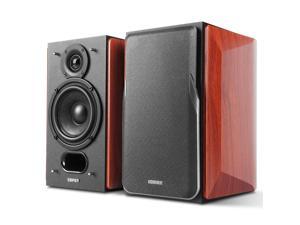 Edifier P17 Passive Bookshelf Speakers - 2-way Speakers with Built-in Wall-Mount Bracket - Perfect for 5.1, 7.1 or 11.1 side / rear surround setup - Pair