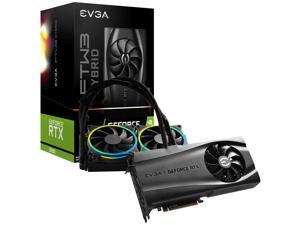 EVGA GeForce RTX 3090 FTW3 ULTRA HYBRID GAMING 24GP53988KR 24GB GDDR6X ARGB LED Metal Backplate