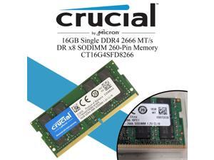 Crucial RAM Memory 16GB DDR4 2666MHz DRAM (Notebook Memory) CL19 1.2V DR SODIMM (260-pin) (CT16G4SFD8266) 1.2V Compatibility With DELL OptiPlex 5050 MFF Crucial RAM Memory 16GB DDR4 2666MHz DRAM (Notebook Memory) CL19 1.2V DR SODIMM (260-pin) (CT16G4SFD8266) 1.2V Compatibility With DELL OptiPlex 5050 MFF