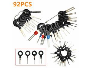 92PCS Car Terminal Removal Tool Kit Wire connector Pin Release Extractor Puller 92PCS Car Terminal Removal Tool Kit Wire connector Pin Release Extractor Puller
