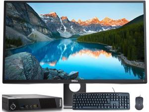 Refurbished: Bundle Lenovo M93p Tiny i7-4765T, 8 GB RAM, 128 GB SSD, Windows 10 Professional, + 22 inch Monitor * A Grade*