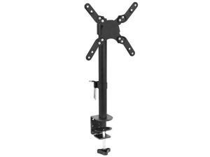 Mount-It! UltraWide Monitor Mount and TV Desk Mount | Heavy-Duty Height and Tilt Adjustable Monitor Stand for Screens up to 42" | Steel Construction, Black Mount-It! UltraWide Monitor Mount and TV Desk Mount | Heavy-Duty Height and Tilt Adjustable Monitor Stand for Screens up to 42" | Steel Construction, Black