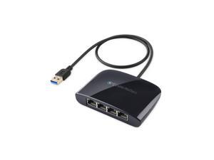 Cable Matters USB 3.1 to 4-Port Gigabit Ethernet Switch (USB to Gigabit Ethernet Adapter) for Laptops and Switch Gaming Console Cable Matters USB 3.1 to 4-Port Gigabit Ethernet Switch (USB to Gigabit Ethernet Adapter) for Laptops and Switch Gaming Console