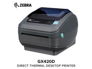 Zebra - GX420d Direct Thermal Desktop Printer for Labels, Receipts, Barcodes, Tags, and Wrist Bands - Print Width of 4 in - USB, Serial, and Parallel Port Connectivity (Renewed) Zebra - GX420d Direct Thermal Desktop Printer for Labels, Receipts, Barcodes, Tags, and Wrist Bands - Print Width of 4 in - USB, Serial, and Parallel Port Connectivity (Renewed)