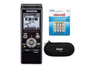 Olympus WS-853 Digital Voice Recorder (Black) with Hard-Case Bundle (3 Items) Olympus WS-853 Digital Voice Recorder (Black) with Hard-Case Bundle (3 Items)