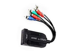 Wiistar HDMI to Ypbpr Converter 1080P HDMI to Component Video Audio Converter 5 RCA Scaler Out Female to Male for STB PS3 PC to Old TV Projector Wiistar HDMI to Ypbpr Converter 1080P HDMI to Component Video Audio Converter 5 RCA Scaler Out Female to Male for STB PS3 PC to Old TV Projector