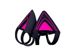 Razer Kitty Ears for Kraken Headsets: Compatible with Kraken 2019, Kraken TE Headsets - Adjustable Straps - Water Resistant Construction - Neon Purple Razer Kitty Ears for Kraken Headsets: Compatible with Kraken 2019, Kraken TE Headsets - Adjustable Straps - Water Resistant Construction - Neon Purple